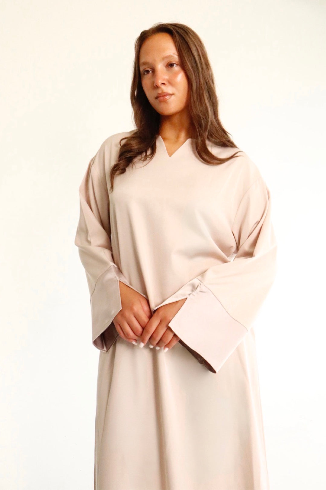 KAFTAN DRESS | BEIGE