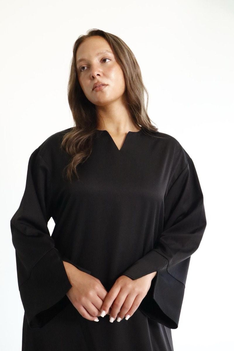 KAFTAN DRESS | BLACK