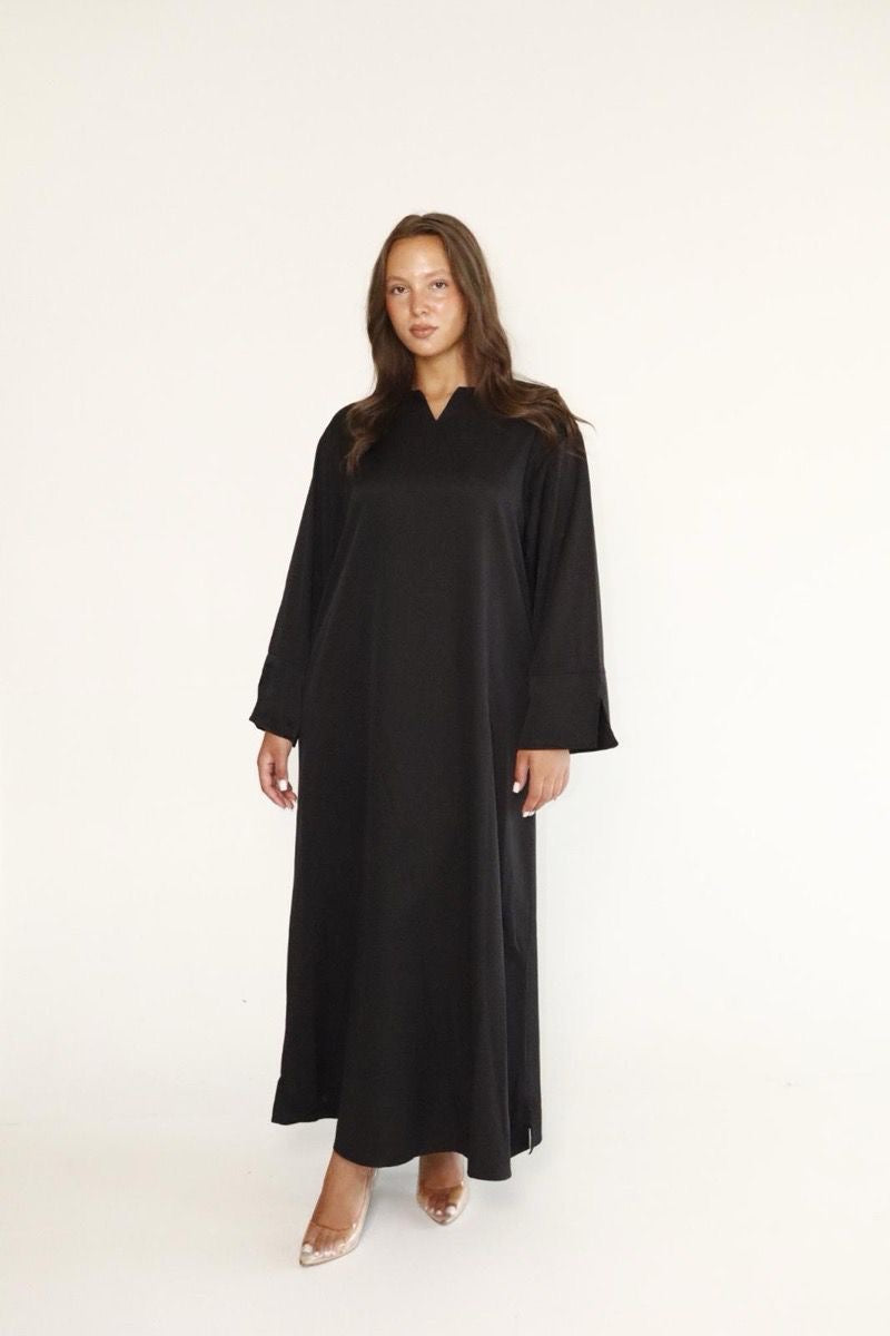 KAFTAN DRESS | BLACK