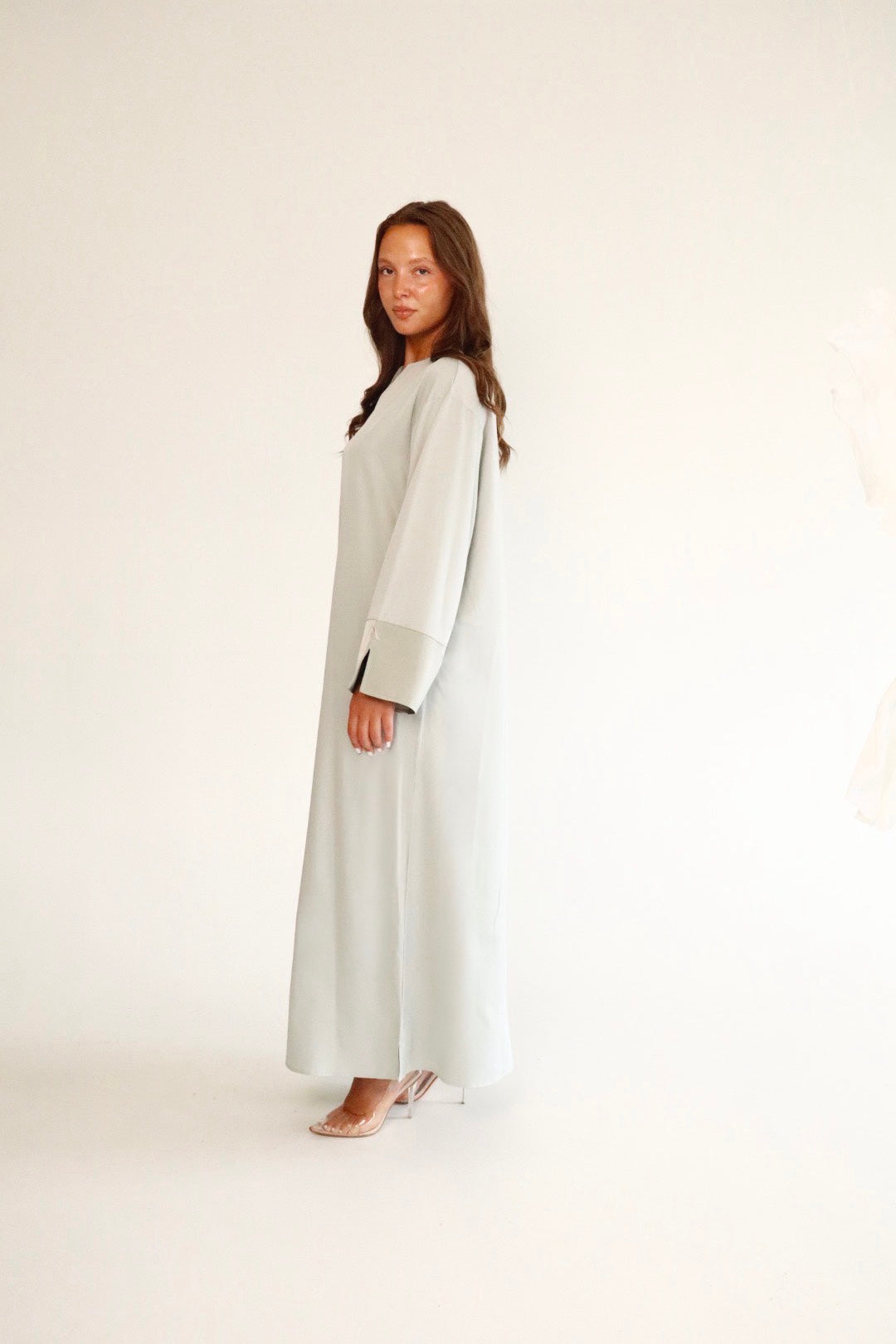 KAFTAN DRES | PISTACHE