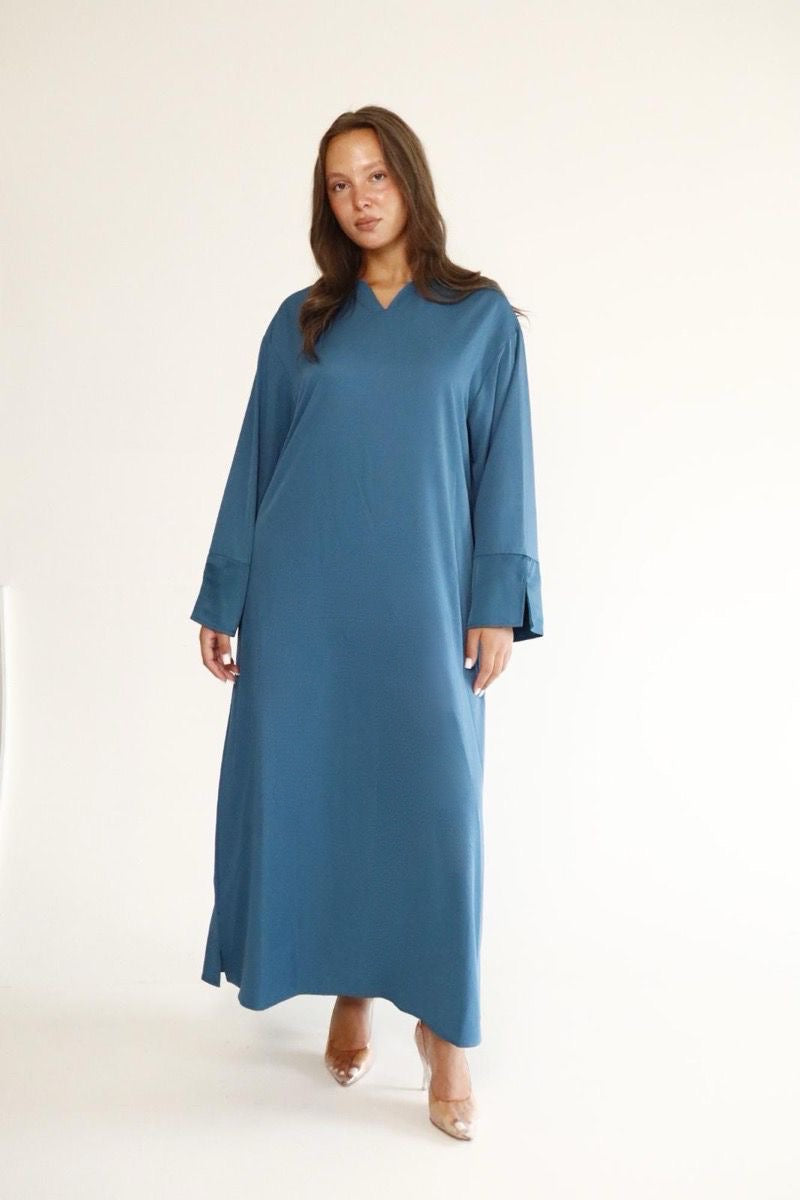 KAFTAN DRESS | PETROL